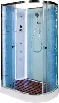 Душевая кабина Deto ЕМ 110х80 (EM1511LNLED+GM)