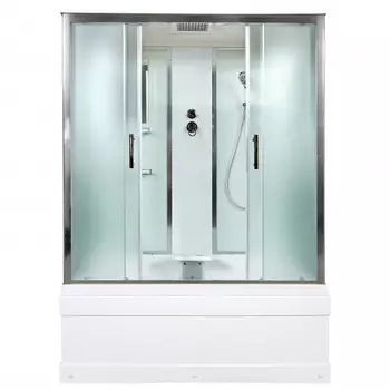 Душевая кабина Deto ЕМ 160х85 хром (EM4516)