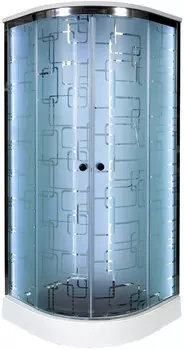 Душевая кабина Deto ЕМ 80х80 (EM1580LED+GM)