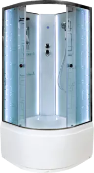 Душевая кабина Deto EM 90х90 (EM4590NLED)