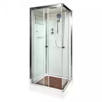 Душевая кабина Deto K 120х90 хром (K402S)