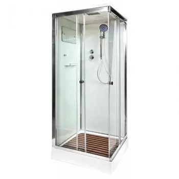 Душевая кабина Deto K 90х90 хром (K409S)
