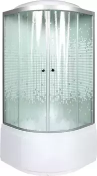 Душевая кабина DETO L990GM с высоким поддоном, с сиденьем