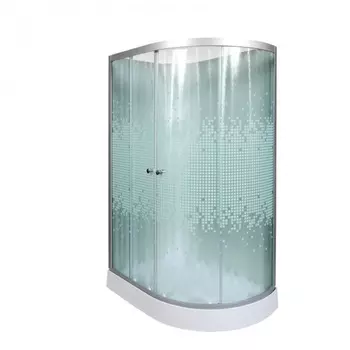 Душевая кабина Deto L 120х80 с гидромассажем, без крыши (L902LNGM)