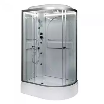 Душевая кабина DETO L 120х80 с подсветкой (L520LGM)