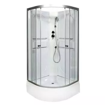 Душевая кабина Deto L 90х90 хром (L590N)