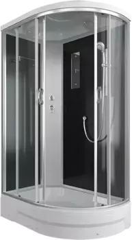 Душевая кабина Erlit Comfort 120х80 левая хром стекло прозрачное