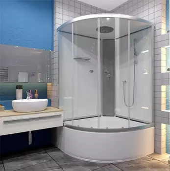 Душевая кабина Fiinn 120x120 см (F411-MW)