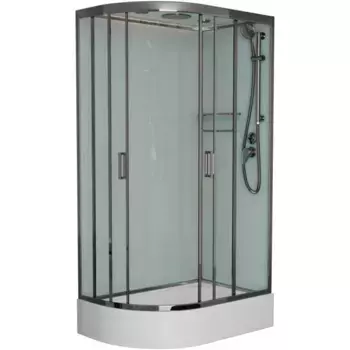 Душевая кабина Frank Brilliant 120х80 правая стекло матовое