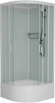 Душевая кабина Frank F400/2 White высокий поддон