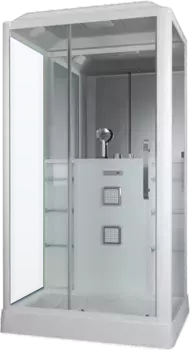 Душевая кабина Grossman 120х90 белая левая