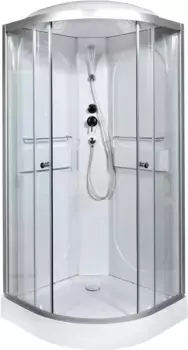 Душевая кабина L 90х90 с гидромассажем (L609GM)