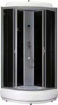 Душевая кабина Loranto Sunway 100х100 хром стекло прозрачное