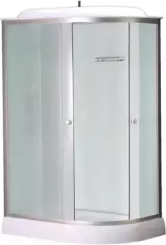 Душевая кабина Loranto Sunway 120х80 хром стекло матовое