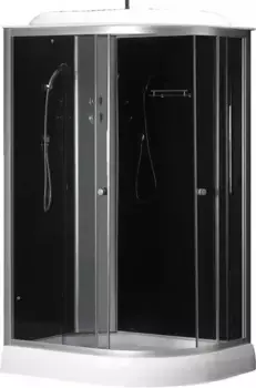 Душевая кабина Loranto Sunway 120х80 хром стекло тонированное