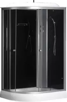 Душевая кабина Loranto Sunway 120х80 хром стекло тонированное