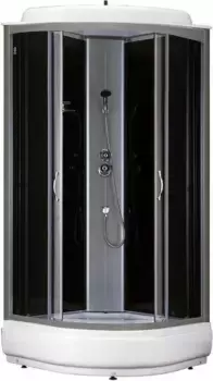 Душевая кабина Loranto Sunway 80х80 хром стекло прозрачное