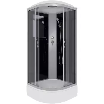 Душевая кабина Niagara 80х80 хром стекло тонированное