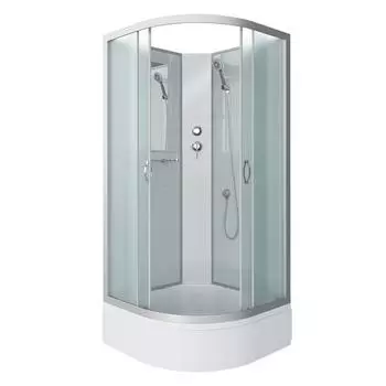 Душевая кабина Niagara Classic 100х100 хром стекло матовое
