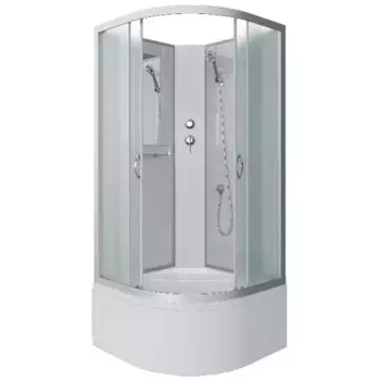 Душевая кабина Niagara Classic 100х100 хром стекло матовое