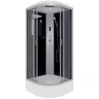 Душевая кабина Niagara Classic 100х100 хром стекло тонированное