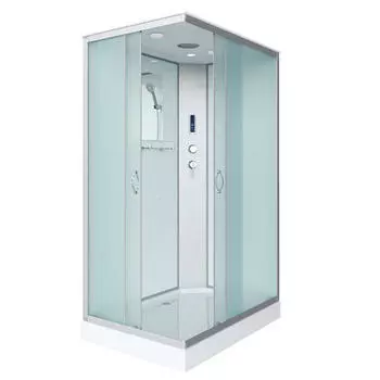 Душевая кабина Niagara Classic 110х80 хром стекло матовое