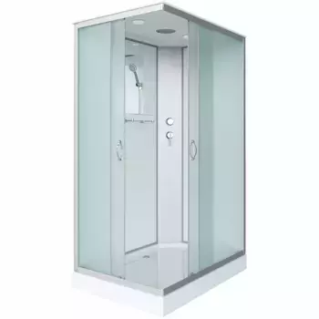 Душевая кабина Niagara Classic 120х80 хром стекло матовое без гидромассажа