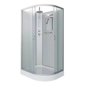 Душевая кабина Niagara Classic 120х80 хром стекло матовое