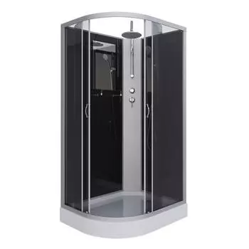 Душевая кабина Niagara Classic 120х80 хром стекло тонированное