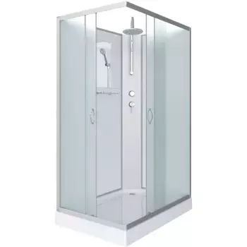 Душевая кабина Niagara Classic 120х90 хром стекло матовое