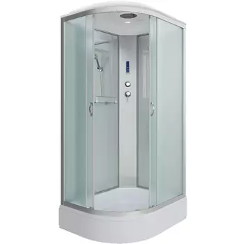 Душевая кабина Niagara Classic 120х90 хром стекло матовое без гидромассажа