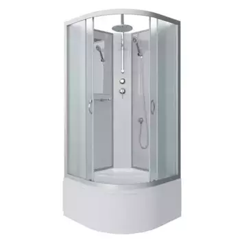 Душевая кабина Niagara Classic 80х80 хром стекло матовое