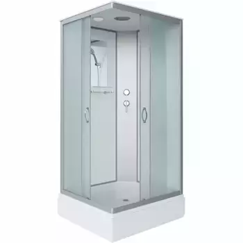 Душевая кабина Niagara Classic 90х80 хром стекло матовое без гидромассажа