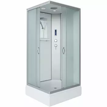 Душевая кабина Niagara Classic 90х80 хром стекло матовое без гидромассажа