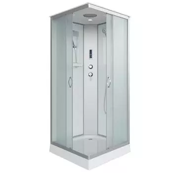 Душевая кабина Niagara Classic 90х90 хром стекло матовое