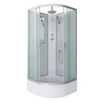 Душевая кабина Niagara Classic 90х90 хром стекло тонированное
