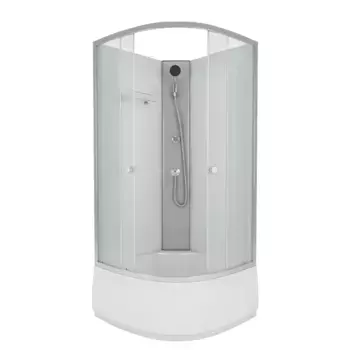 Душевая кабина Niagara Eco E90/40/MT/BK 90х90 см, без крыши