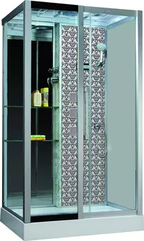 Душевая кабина Niagara Lux 7713W R серебристый матовый