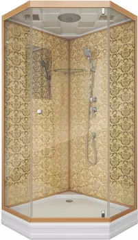 Душевая кабина Niagara Luxe NG-7702DG золото