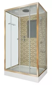 Душевая кабина Niagara Luxe золото (7772QG)