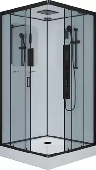 Душевая кабина Niagara Premium NG-6901-01GQ BLACK 90х90х210 черная