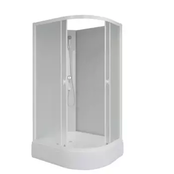 Душевая кабина Niagara Promo P100/70/26L/MT/BK 100х70 см, без крыши, L