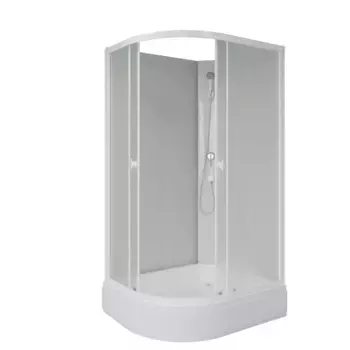 Душевая кабина Niagara Promo P100/70/26R/MT/BK 100х70 см, без крыши, R