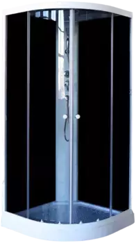 Душевая кабина Parly Classic Эконом 80х80 EC831 профиль хром, стекло тонированное