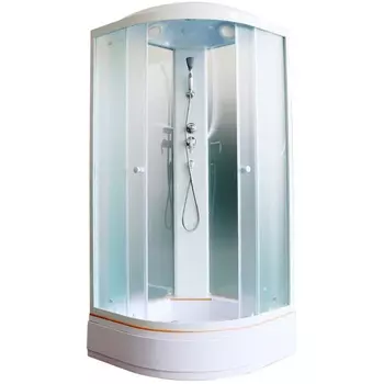 Душевая кабина Parly Effect 90х90 EFM921 профиль белый, стекло матовое