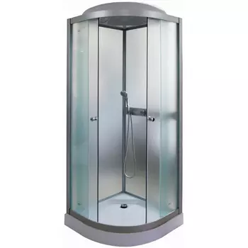 Душевая кабина Parly Frost 80х80 F811 профиль хром, стекло рифленое