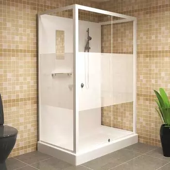 Душевая кабина RGW Andaman OLB-207 90x100 см, профиль белый
