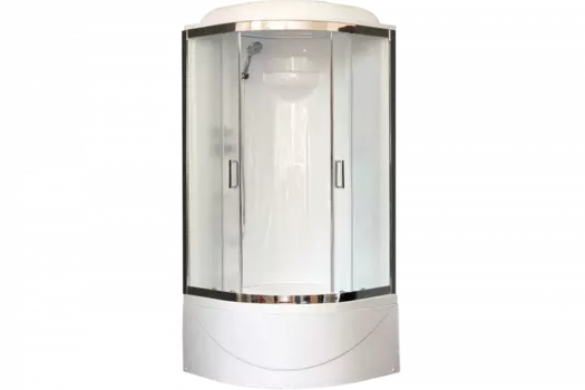 Душевая кабина Royal Bath 90х90 хром стекло матовое