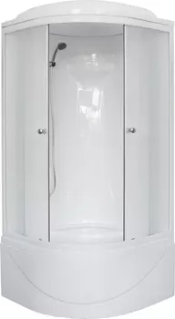 Душевая кабина Royal Bath RB 90BK1-M с высоким поддоном, с сиденьем