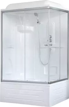 Душевая кабина Royal Bath RB 8120BP1-T L с высоким поддоном, с сиденьем